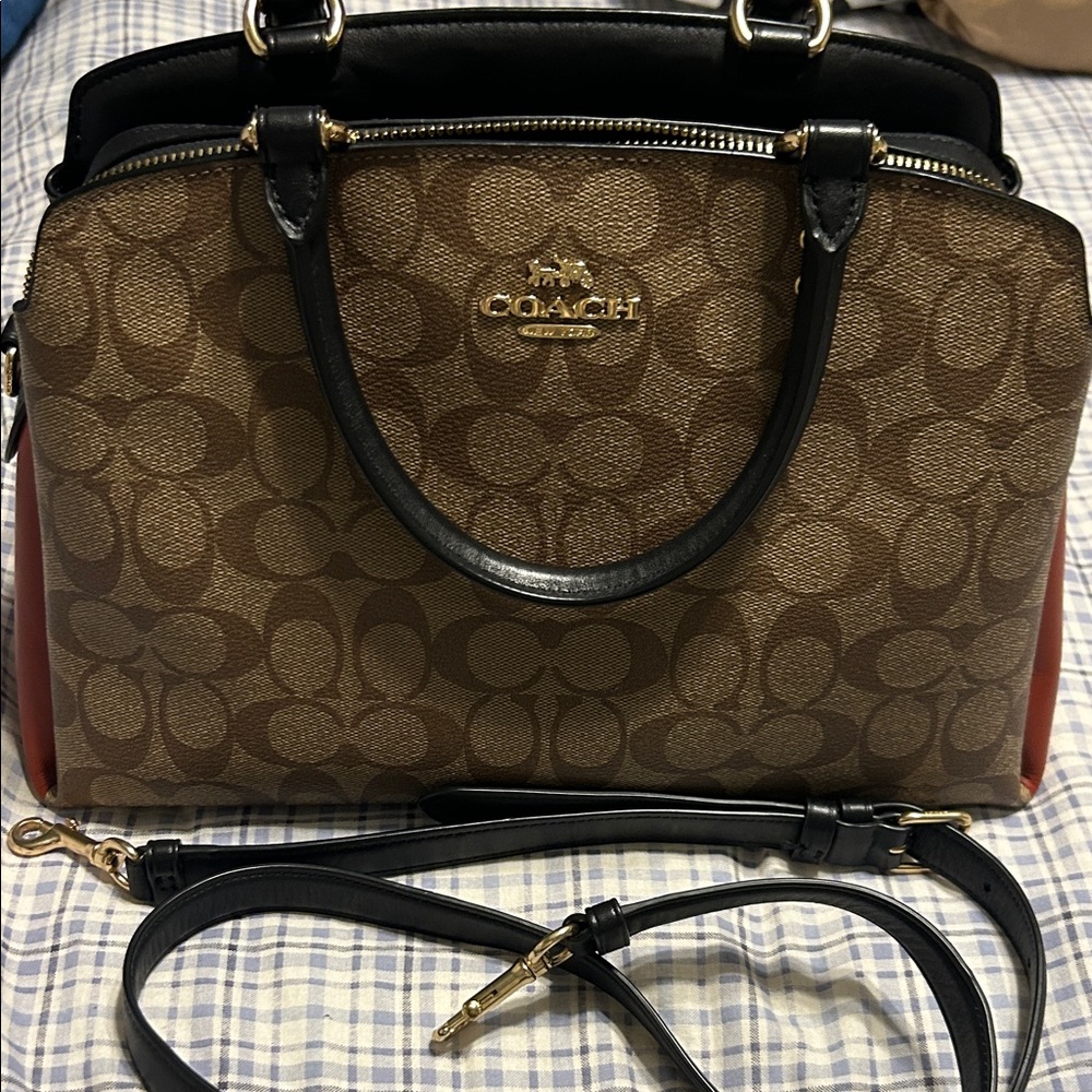 Coach IM/Kahki/Terracotta Mutil purse - Picture 12 of 15